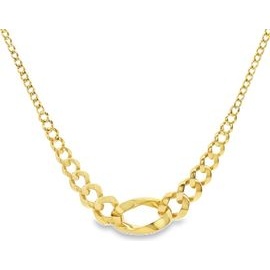 18K Yellow Gold Link Necklace