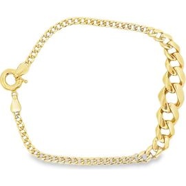18K Yellow Gold Curb-Link Bracelet