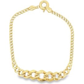 18K Yellow Gold Curb-Link Bracelet