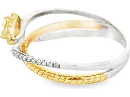 Platinum 900 Natural Pear-Cut Halo and Diamonds Ring with Fixed Triple-Band Design